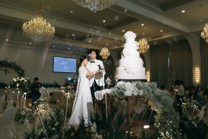 จัดเลี้ยงงานแต่งงาน บางใหญ่ นนทบุรี แบบบุฟเฟต์นานาชาติพรีเมียม The Sara Place